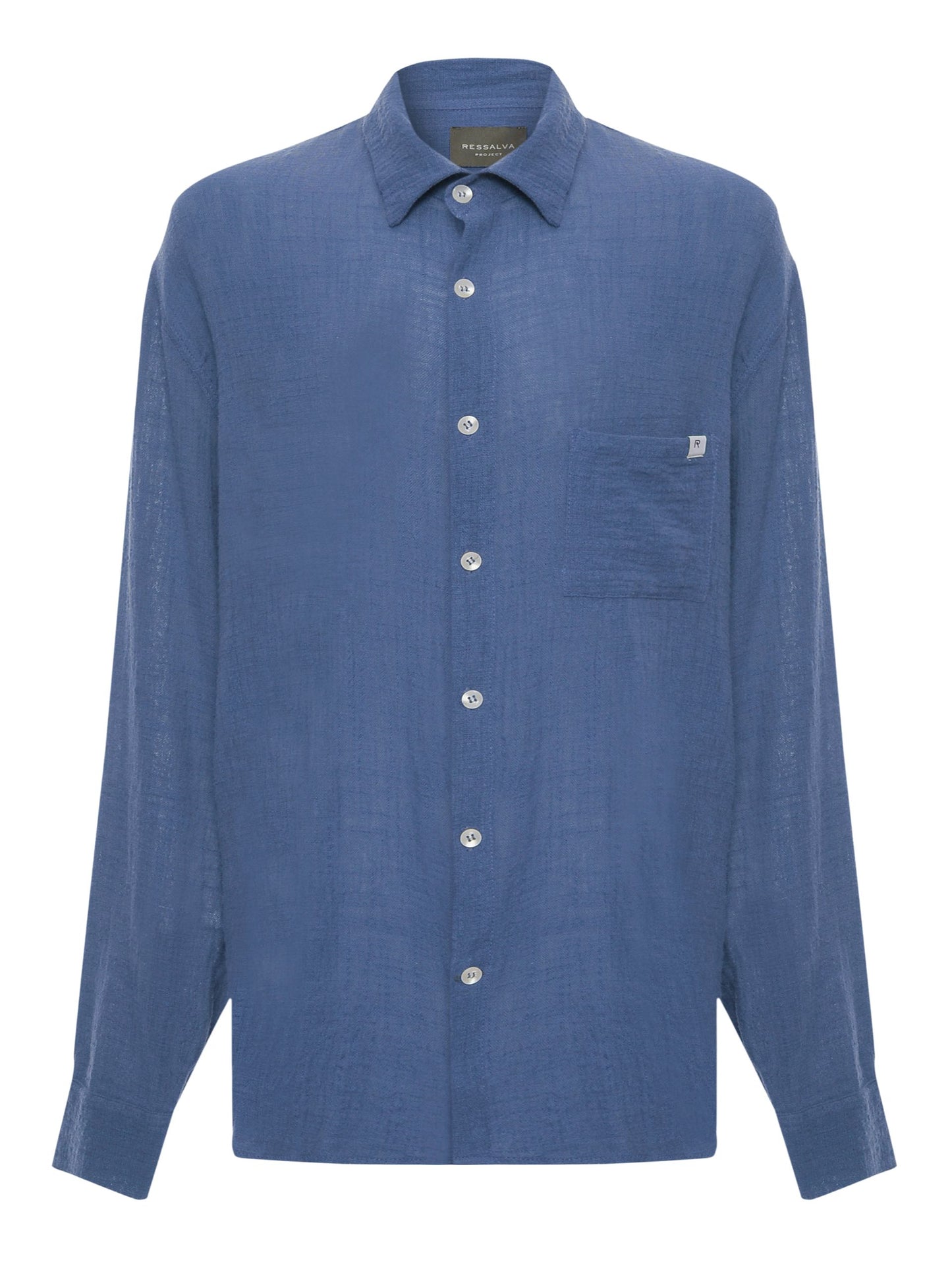 Chemise rustique - Bleu nuit