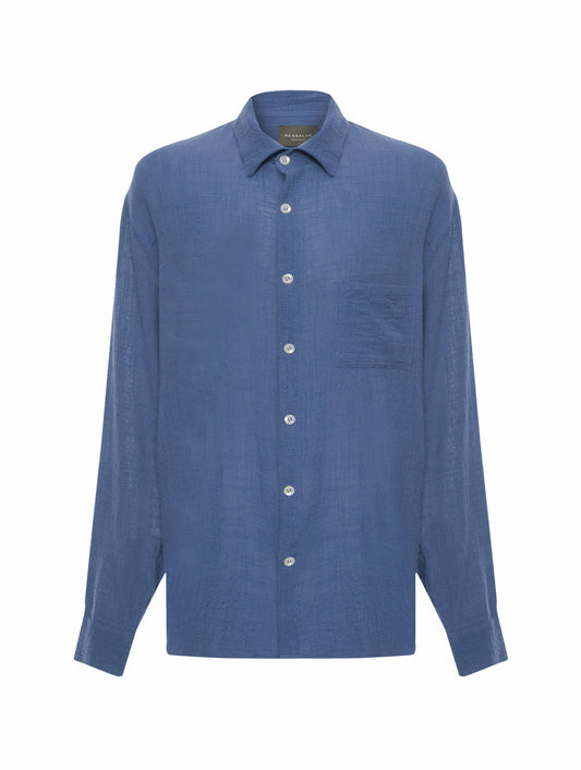 Camisa Rústica - Azul Noturno