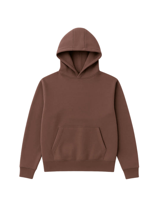 Blusa Moletom Oversized - Marrom