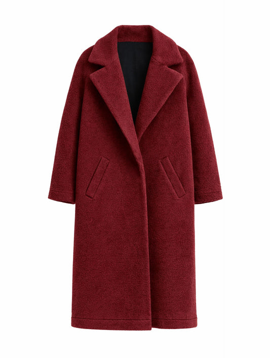 Trench Coat - Alpaca - Marsala