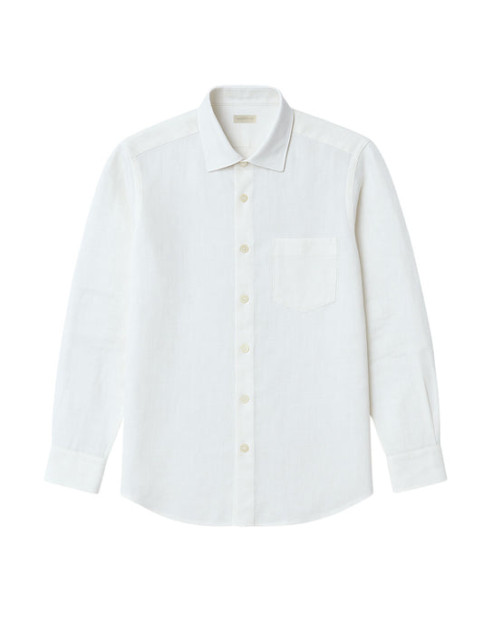 Camisa Linho Jamile - Branco