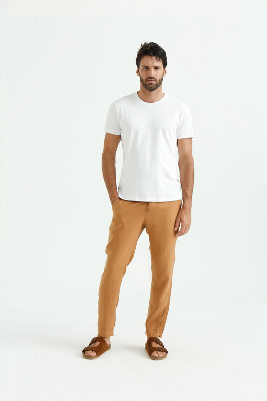 T-Shirt Suedine Pima MC - Off White