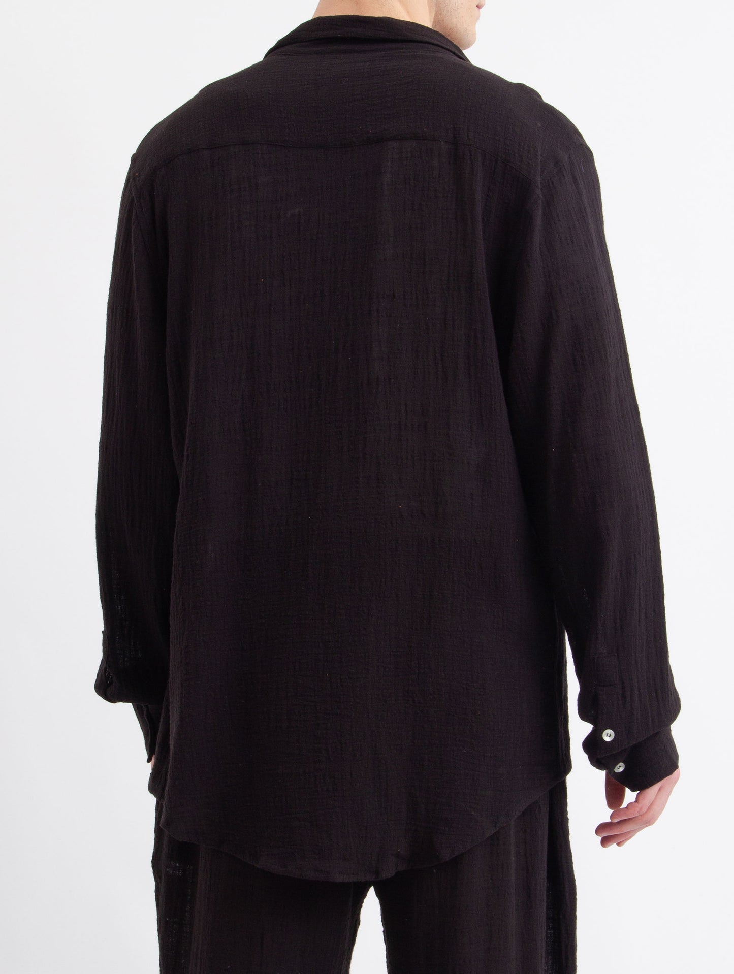 Camisa Rústica - Preto