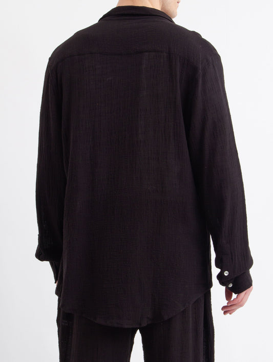Camisa Rústica - Preto