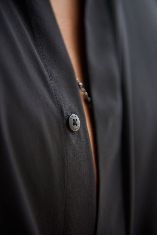 Camisa de Seda ML - Preto