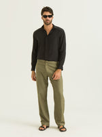 Camisa de Seda ML - Preto