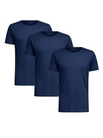 Kit 3 T-Shirt Pima Premium - Azul