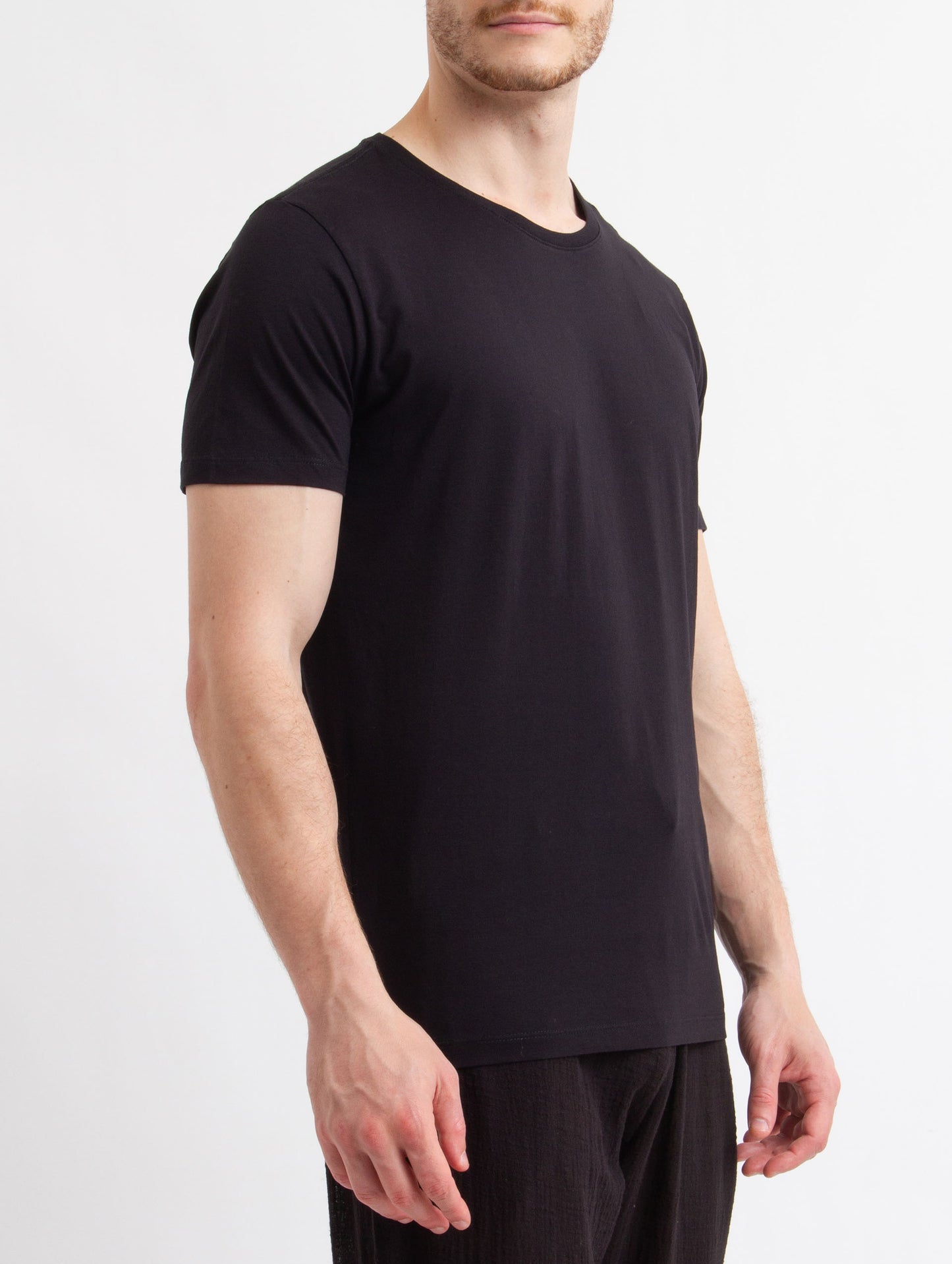 Kit 3 T-Shirt Pima - Preto