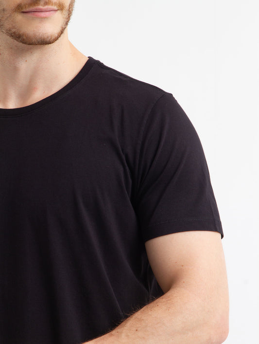 T-Shirt Pima Premium - Preto