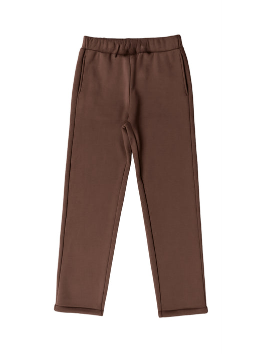 Calça Moletom Oversized - Marrom