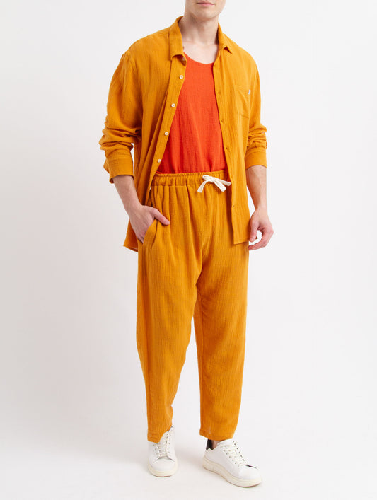 Pantalon rustique - Safran - BF 