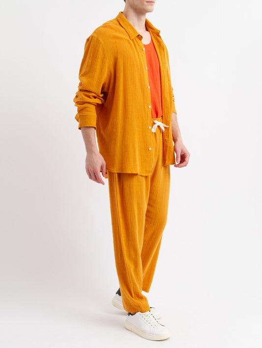 Pantalon rustique - Safran - BF 