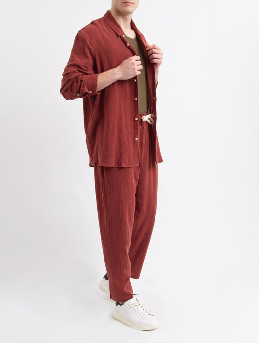 Camisa Rústica - Terracota - Coleção 2022