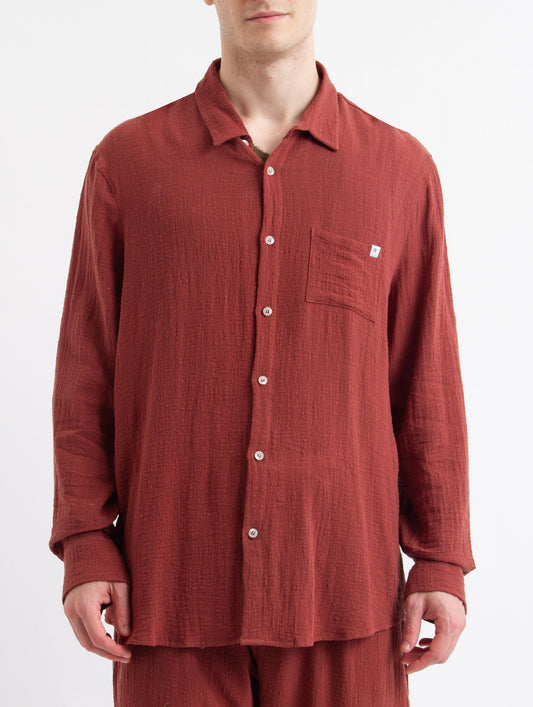Camisa Rústica - Terracota - Coleção 2022