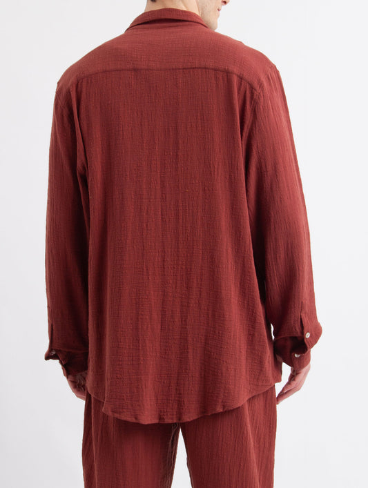 Camisa Rústica - Terracota - Coleção 2022